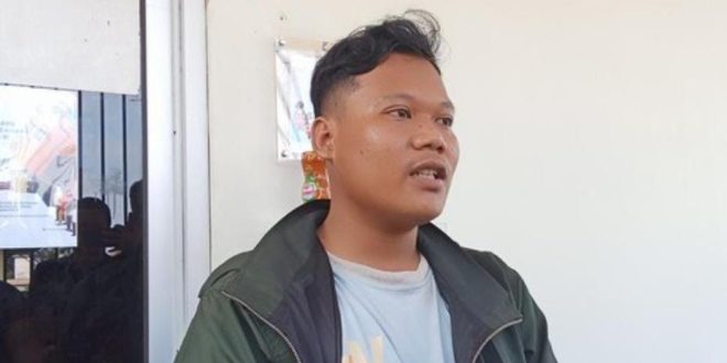 Riky, korban penjualan ho online. Foto: Sumselheadline/Ela.