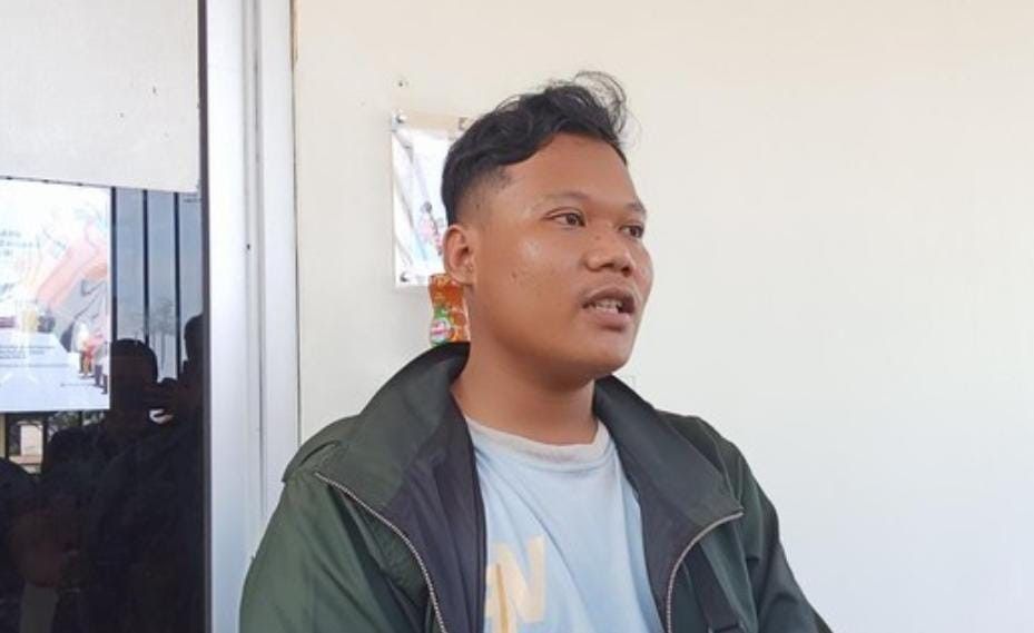 Riky, korban penjualan ho online. Foto: Sumselheadline/Ela.