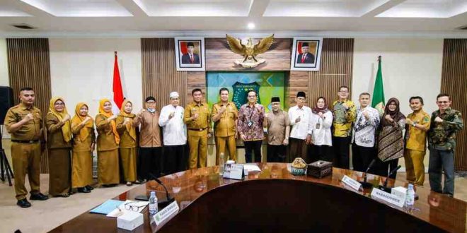 Pemerintah Kabupaten Musi Banyuasin, menggelar advokasi kebijakan pendidikan inklusif dan ragam kebijakan Merdeka Belajar kepada pemerintah daerah, di Ruang Rapat Serasan Sekate, Senin (2/9/2024). Foto: Kominfo Muba.