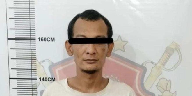 Beni Santoso, pelaku penganiyaan sopir truk di Kertapati, ditangkap polisi, Ravu (4/9/2024). Foto: Dok Polisi.