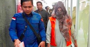 Salah satu tersangka kasus dugaan korupsi PTSL. Foto: Dok Sumselheadline.