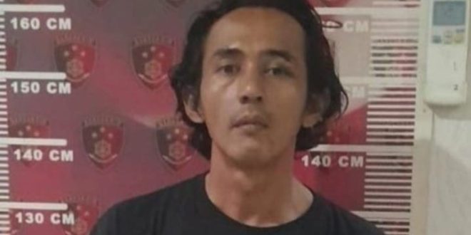 Muhammad Padli (32), pelaku pembunuh Roky. Foto: Dok Polrestabes Palembang.
