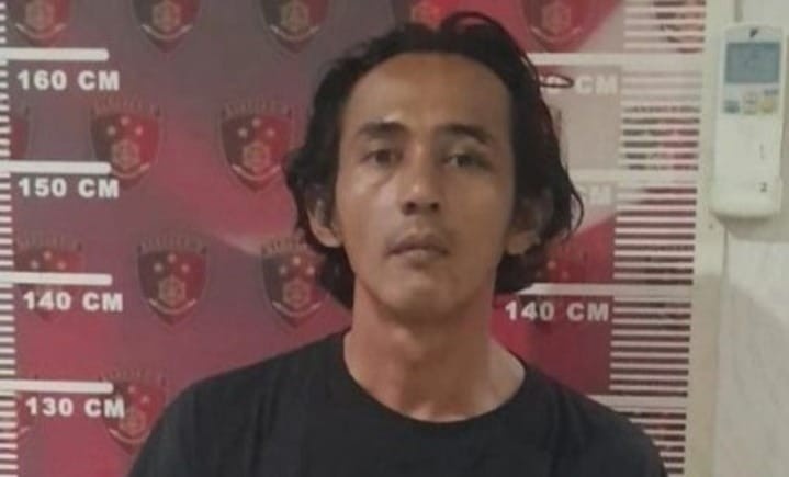 Muhammad Padli (32), pelaku pembunuh Roky. Foto: Dok Polrestabes Palembang.