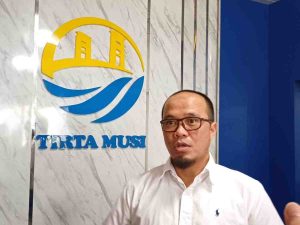 Direktur Tehnik Perumda Tirta Musi, M. Azharuddin. Foto: Sumselheadline/Pitria.