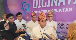 Kepala OJK Sumbagsel Babel Arifin Susanto. Foto: Sumselheadline/Pitria.