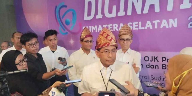 Kepala OJK Sumbagsel Babel Arifin Susanto. Foto: Sumselheadline/Pitria.
