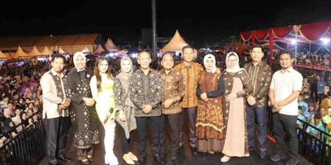 Suasana penutupan Muba Expoi 2024 di Tabel Berkuda, Sekayu. Foto: Kominfo Muba.
