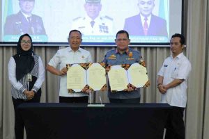 Pemkot Palembang diwakili Pj Walikota, A Damenta jalin kerjasama dengan Kejari setempat bidang keperdataan, Rabu (23/10/2024). Foto: Kominfo Palembang.