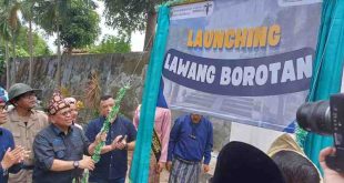 Pj Walikota Palembang, A Damenta merelaunching kembali Lawang Borotan sebagai destinasi wisata, Jumat (25/10/2024). Foto: Sumselheadline/Pitria.