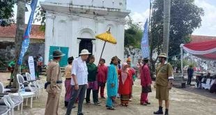 Lawang Borotan yang terletak di bagian Barat BKB Palembang. Foto: Sumselheadline/Pitria.