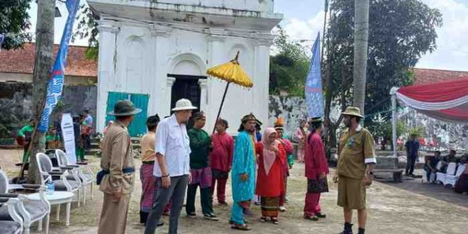 Lawang Borotan yang terletak di bagian Barat BKB Palembang. Foto: Sumselheadline/Pitria.