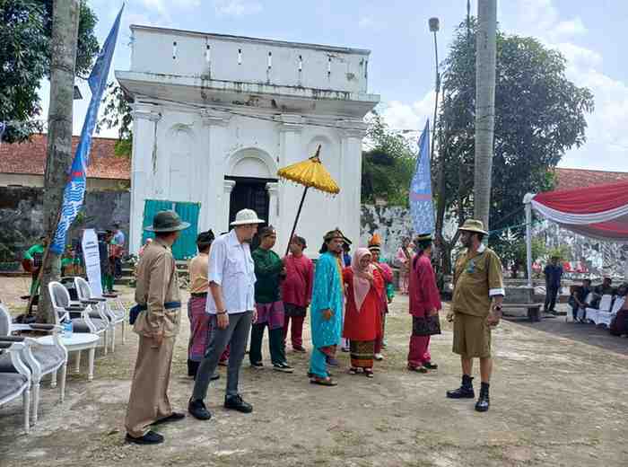 Lawang Borotan yang terletak di bagian Barat BKB Palembang. Foto: Sumselheadline/Pitria.