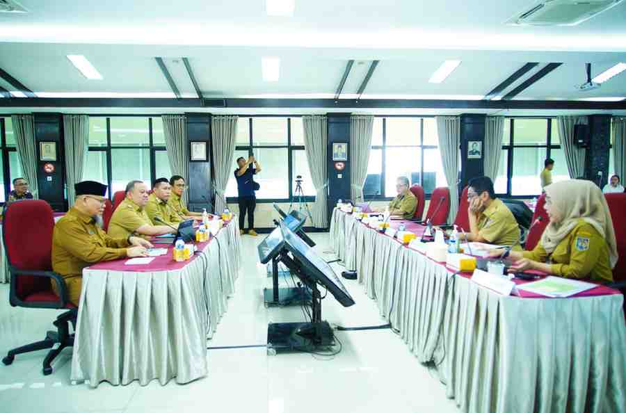 Pelaksanaan Penilaian Evaluasi Kinerja Pejabat Kepala Daerah Triwulan II Agustus-Oktober Tahun 2024 di Kantor Inspektorat Jendral Kementerian Dalam Negeri Republik Indonesia Jakarta, Kamis (22/10/2024). Foto: Kominfo Muba.