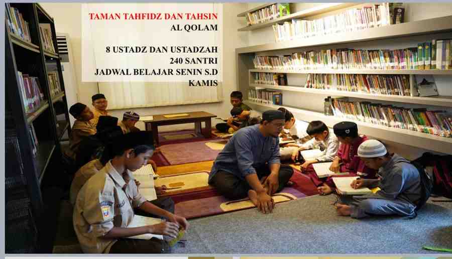ILustrtrasi taman bermain anak dan baca Alquran. Foto: Kominfo Muba.