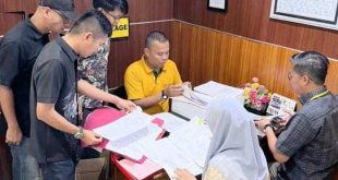Berkas korupsi dana operasional RSUD Rupit yang dilimpahkan ke PN Palembang kemarin, Jumat (4/10/2024). Foto: Sumselheadline/Ela.