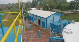 Intake aie bersih Perumda Tirta Musi Palembang. Foto: Dok Sumselheadline.