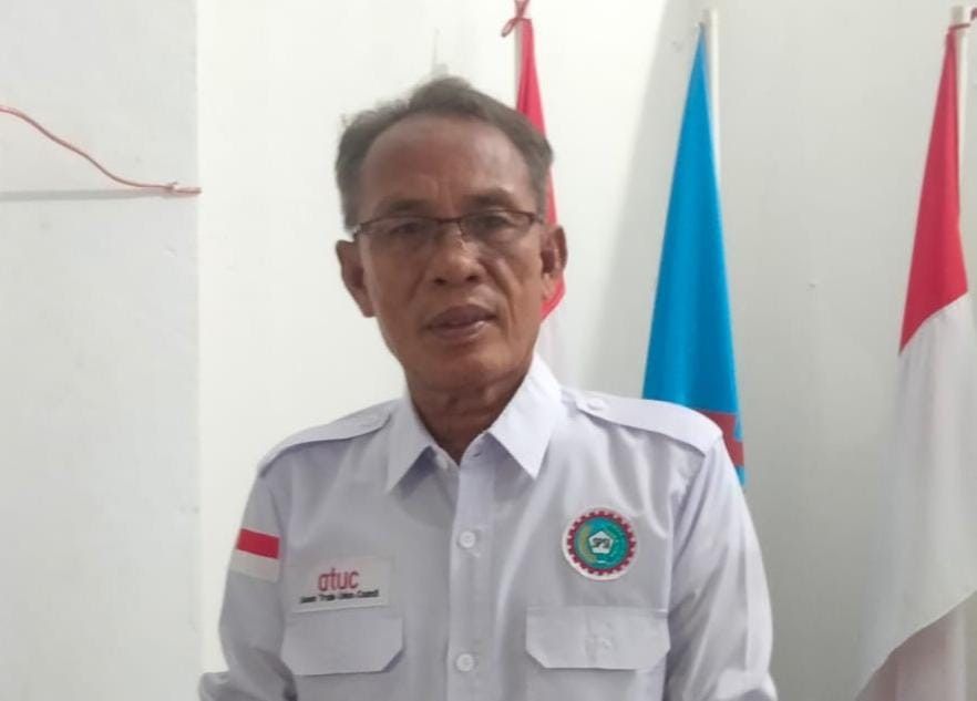 Ketua DPD K SPSI SS, Abdullah Anang. Foto: Sumselheadline/Ela.