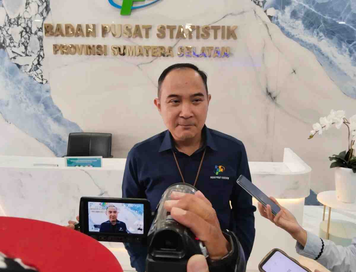 Kepala BPS Sumsel, Moh wahyu Yulianto. Foto: Sumselheadline/Pitria.