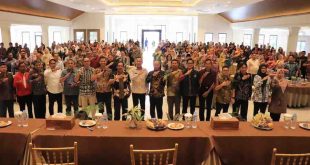 Kegiatan Bimbingan Teknis Peningkatan Kualitas Pelayanan Publik Bidang Pendidikan Melalui Forum Komunikasi Masyarakat Berdasarkan Peraturan Menteri Pendayagunaan Aparatur Negara Dan Reformasi Birokrasi Nomor 16 Tahun 2017, Kamis (14/11/2024) di Gedung Kebon Gede, Palembang. Foto: Kominfo Palembang.