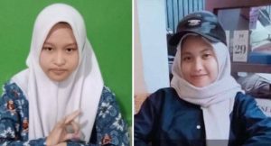 Masayu (13) dan Nisa Asyfah Mumtasa, dua pelajar yang belum pulang. Foto: IST