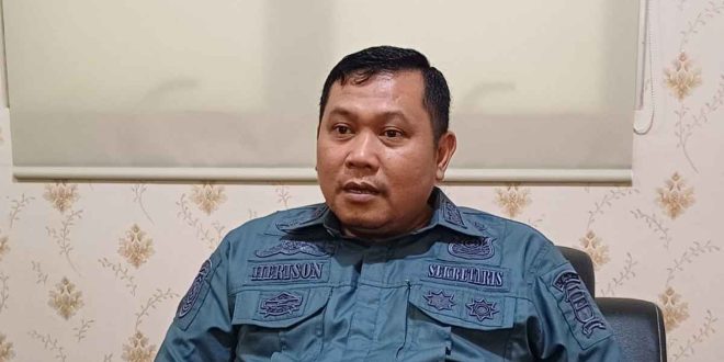 Sekretaris Satpol PP Kota Palembang, Herison Muis. Foto: Sumselheadline/Pitria.