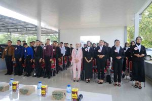 Para peserta audisi Kupik dan Kuyung 2024 di ruang Dispora Muba, Selasa (19/11/2024). Foto: Kominfo Muba.