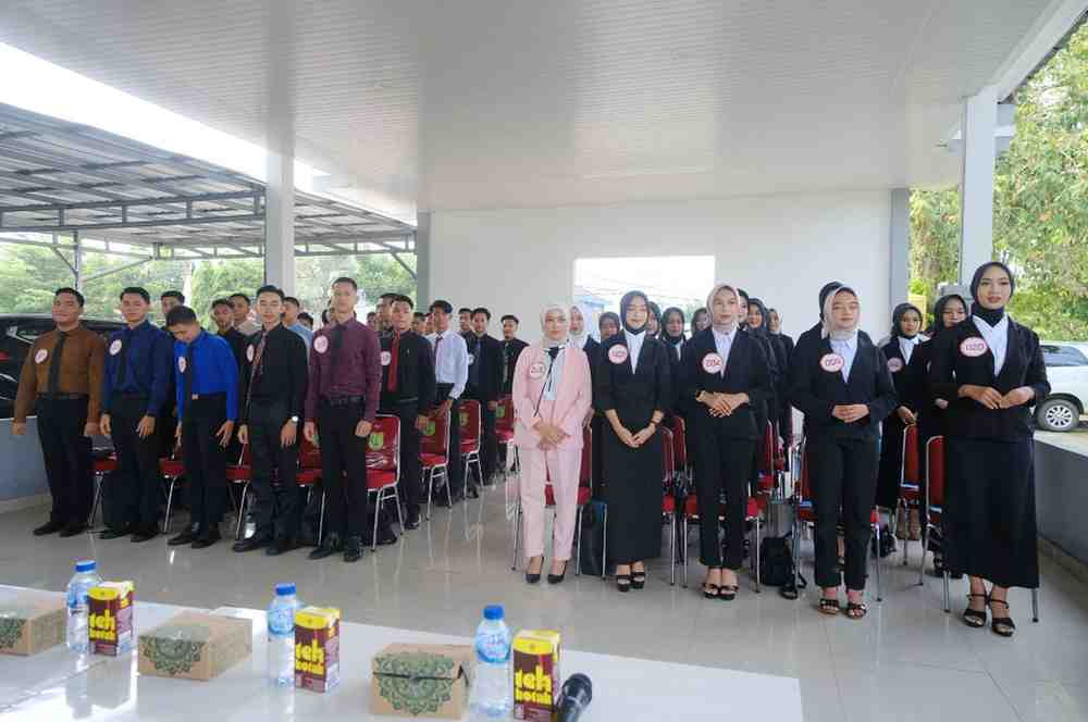 Para peserta audisi Kupik dan Kuyung 2024 di ruang Dispora Muba, Selasa (19/11/2024). Foto: Kominfo Muba.
