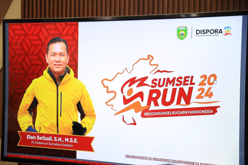Ilustrasi Sumsel Run 2024. Foto: Humas Pemprov Sumsel.