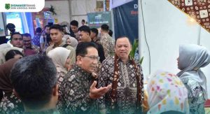 Pj Bupati Muba, Sandi Fahlepi bersama sejumlaha pejabat BPS Sumsel dan Muba. Foto: Kominfo Muba.