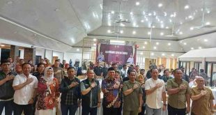 Kapolda Sumsel Irjen Pol Andi Rian R Djajadi SIK silaturahmi bersama insan pers di Royal PGC Golf Lounge, Senin (25/11/2024) malam. Foto: Sumselheadline/Ela.