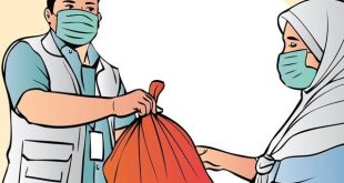 Ilustrasi pembagian sembako jelang Pilkada. Foto: dok batam.co.id