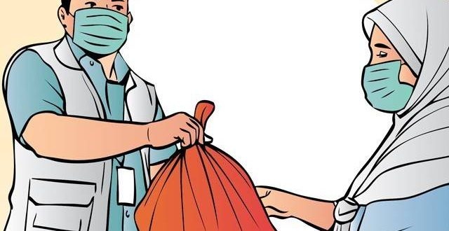 Ilustrasi pembagian sembako jelang Pilkada. Foto: dok batam.co.id