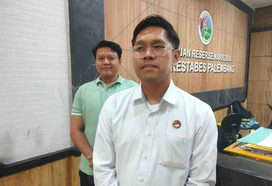 Kasat Narkoba Polrestabes Palembang, Kompol Faisal P Manalu. Foto: Sumselheadline/Ela.