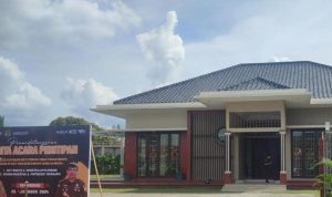 Rumah mewah dan tanahnya dititipkan penyidik Kejaksaan Tinggi Sumsel kepada Pemprov, karena terkait kasus penjualan aset yayasan. Foto: Dok Kejaksaan.