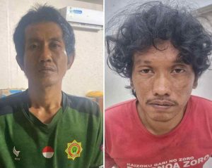Dua pelaku bekal sadis ditangkap. Foto: Dok Polisi.