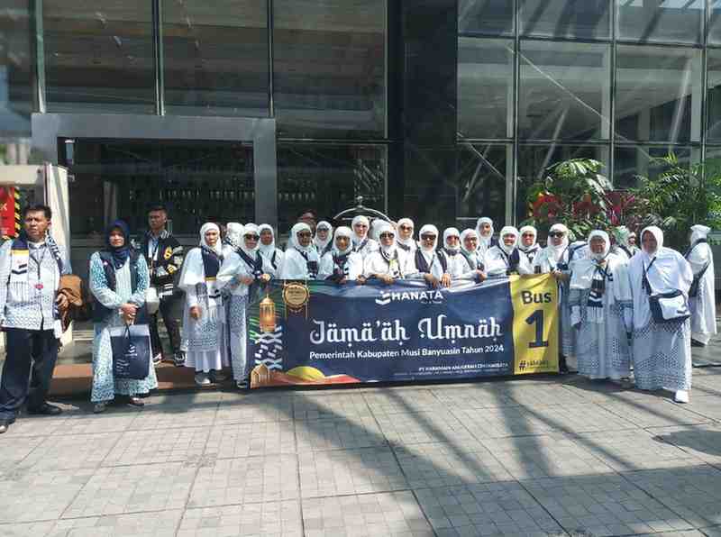 337 jemaah umrah asal Muba dilepas di Hotel Swiss - beLHotel Serpong South Tangerang, Sabtu (2/11/2024). Foto: Kominfo Muba.