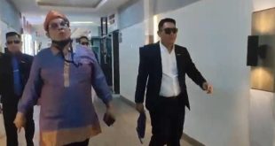 A Rilo Budiman, SH, kuasa hukum Ratu Dewa dari Tim hukum SAKAHIRA Law Firm. Foto: Sumselheadline/Ela.