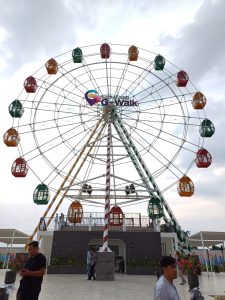 Salah satu arena bermain di G-Walk, perumahan elite Citraland, Palembang. Foto: Dok Sumselheadline.
