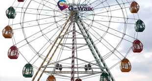 Salah satu arena bermain di G-Walk, perumahan elite Citraland, Palembang. Foto: Dok Sumselheadline.