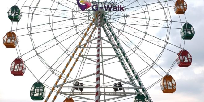 Salah satu arena bermain di G-Walk, perumahan elite Citraland, Palembang. Foto: Dok Sumselheadline.