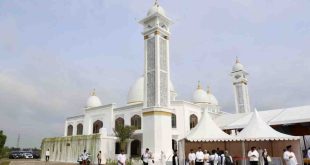 Masjid Al-Abduh yang didirikan oleh Kapolda Riau Irjen. Pol. Mohammad Iqbal, S.I.K., MH yang berlokasi di Jl. Sunama No 01, RT 16, Kelurahan Sukamulya, Kecamatan Sematang Borang Palembang, Sabtu (21/12/2024). Foto: Humas Pem,prov Sumsel.