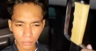 Pedo, pelaku penusukan di diskotek Darma Agung, Palembang. Foto: Dok Polisi.