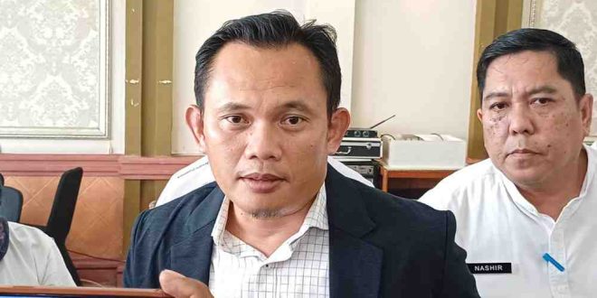 Penjabat (PJ) Walikota Palembang Cheka Virgowansyah, saat bersilaturahmi dengan media di Palembang, Rabu (11/12/2024). Foto: Sumselheadline/Pitria.