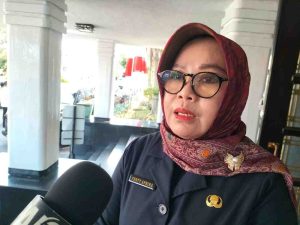 Kepala Dinas Kesehatan (Dinkes) Palembang Fenty Aprina. Foto: Sumselheadline/Pitria.