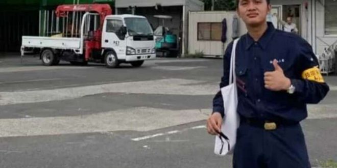 Trias, pekerja Palembang, yang meninggal dunia akibat kecelakaan kerja di Jepang. Foto: IST