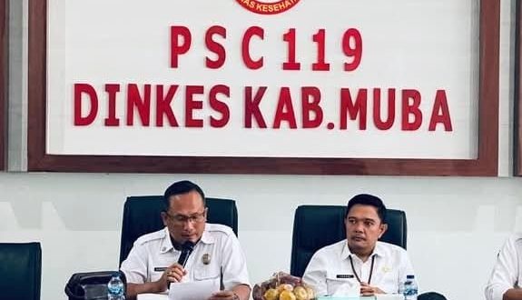 Kepala Dinas Kesehatan Muba dr H Azmi Dariusmanyah. Foto: Kominfo Muba.