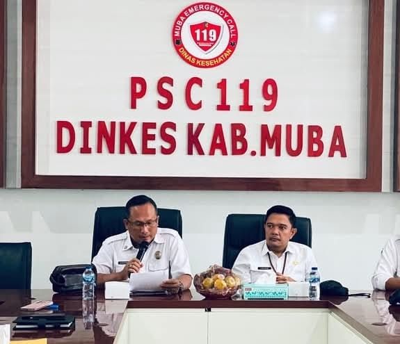 Kepala Dinas Kesehatan Muba dr H Azmi Dariusmanyah. Foto: Kominfo Muba.