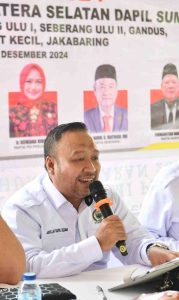 Anggota Komisi III DPRD Sumsel Abdullah Taufik, SE, MM. Foto: Sumselheadline/ferly.