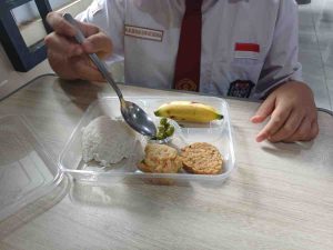 Ilustrasi Makanan bergizi gartis. Foto: Sumselheadline/Pitria.