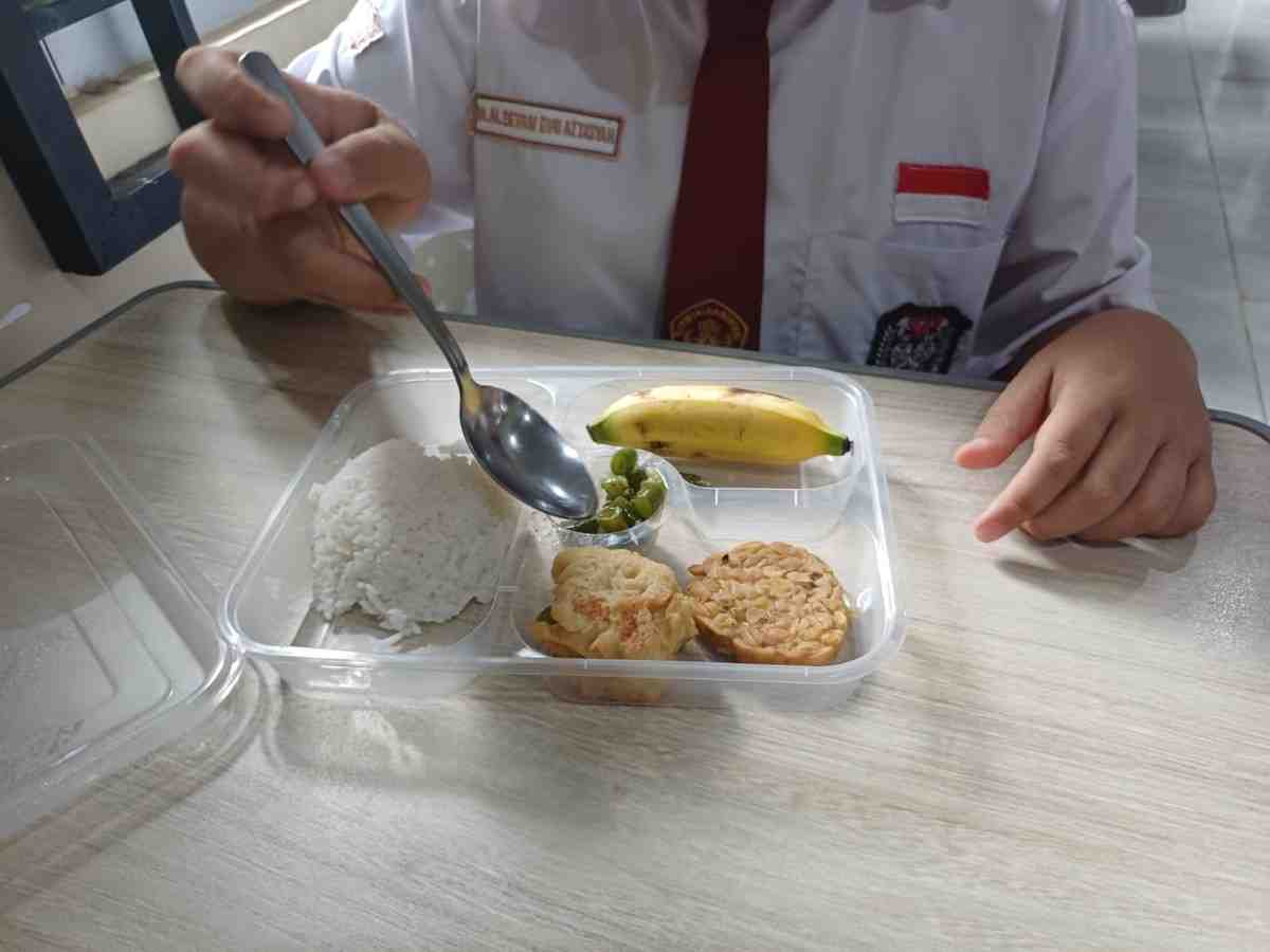 Ilustrasi Makanan bergizi gartis. Foto: Sumselheadline/Pitria.